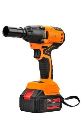 21V 400 Nm Cordless Brushless Impact Electric Wrench