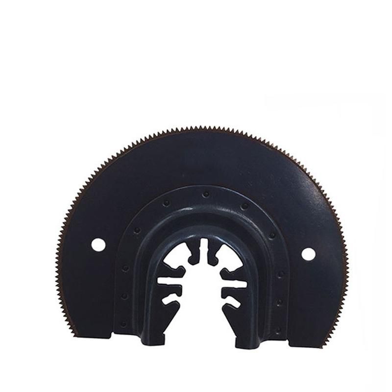 87mm Bi Metal Blue Oscillating Multi Tool Saw Blade Semicircle Multitool Blade