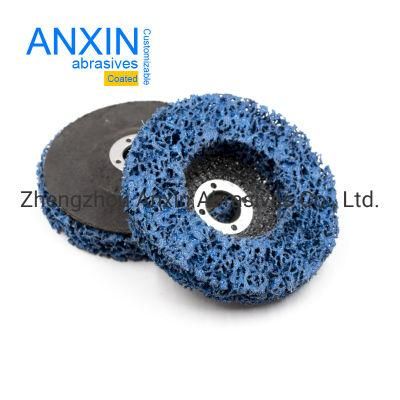 4.5&quot;*7/8&quot; Strip It cleaning Grinding Disc Blue Color Paint Remove