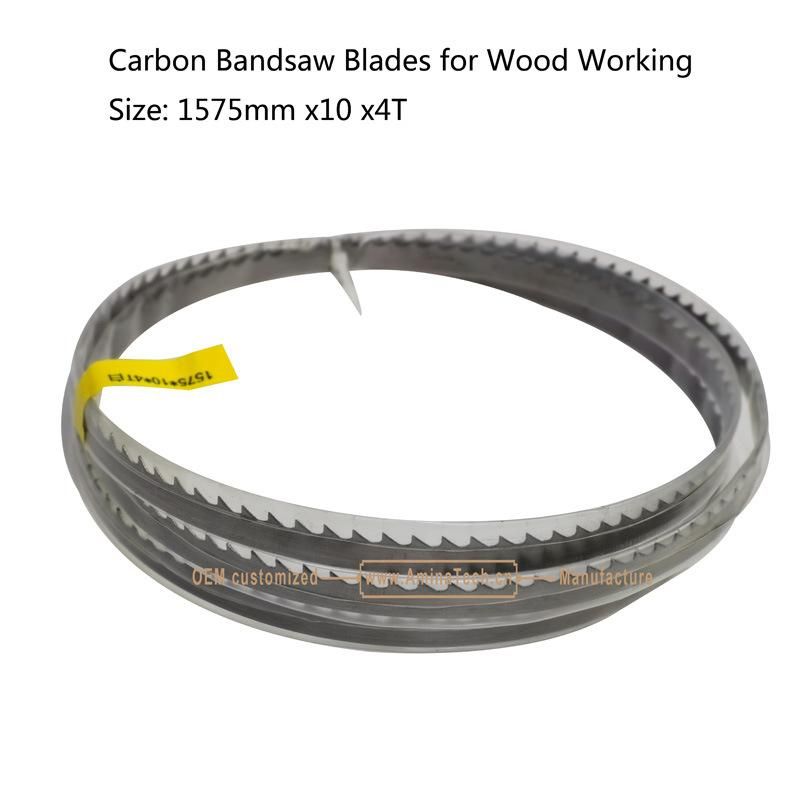 Carbon Band Saw Blades for Wood Working Size: 1575mm X10 X4T
