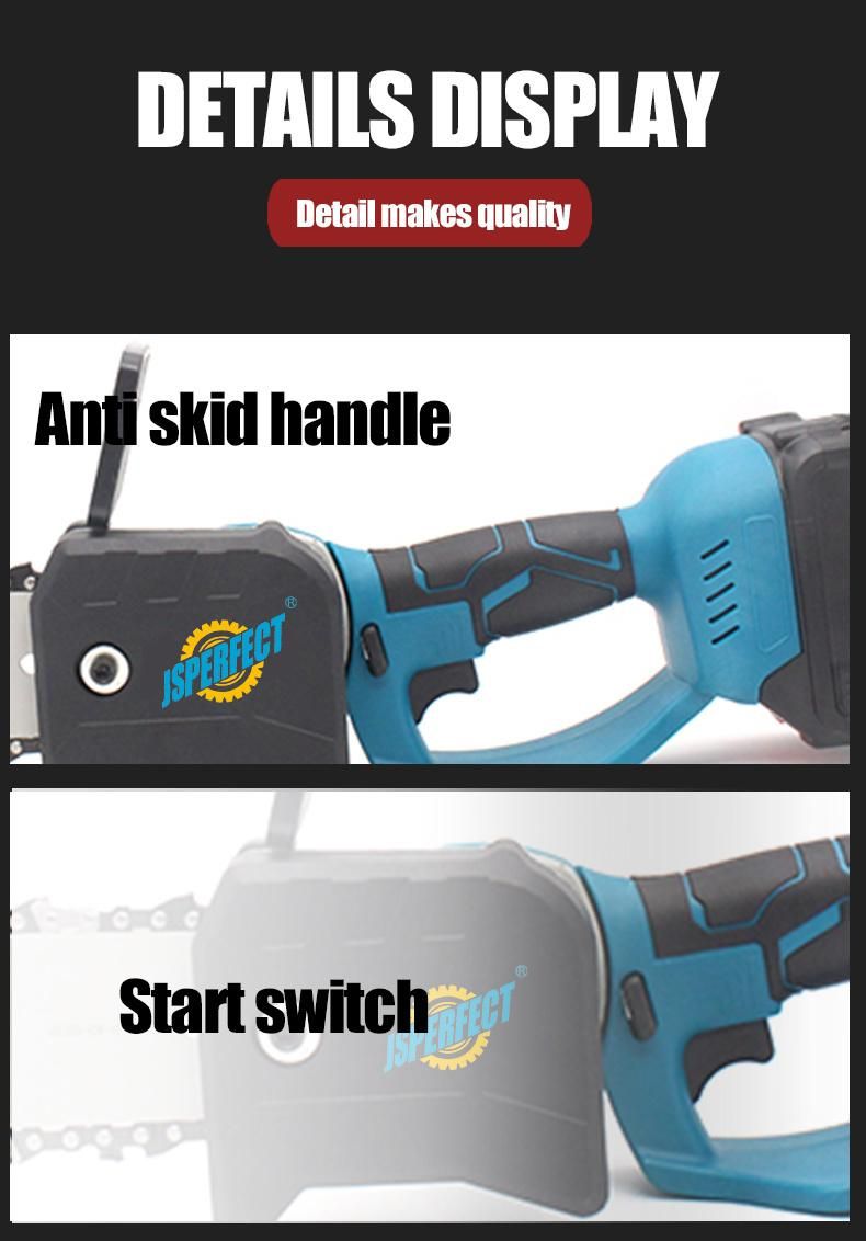 Single Hand Held Cordless Chainsaw