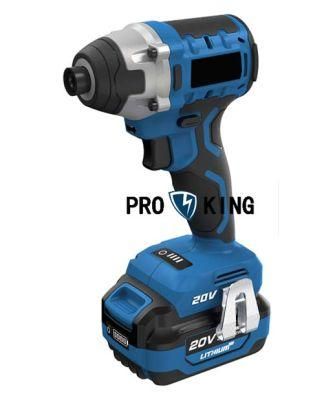 Professional 18V 20V Cordless Impact Screwdriver 200nm 1/4&quot; Milwaukee Quality