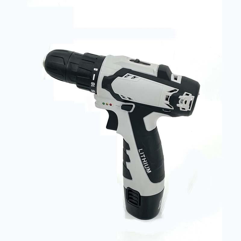 Cg-2021grey Double Speed 12V 16.8V 21V Li-on Lithium Battery Professional Manufacturer Hand Rechargeable Forward and Reverse Impact Cordless Drill