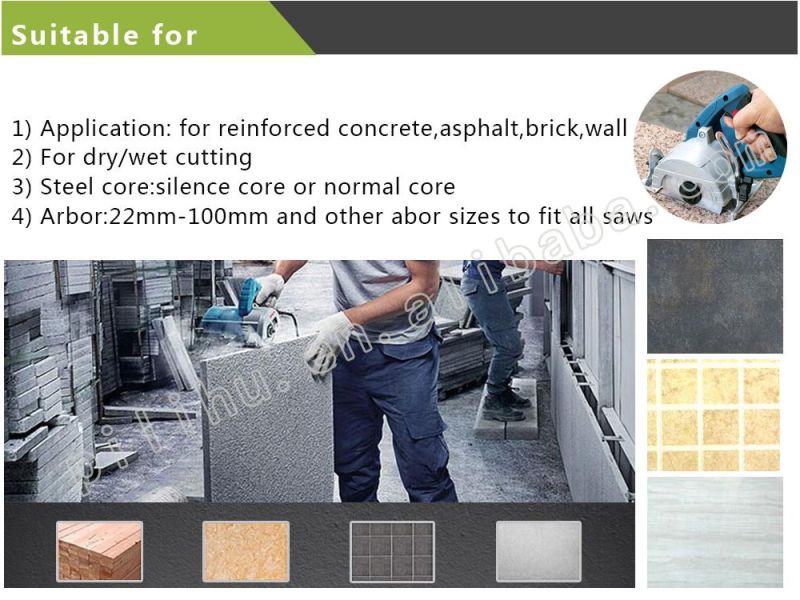 High Quality Cutting Machine Blades Wholesaler Diamond Saw Blade for Concrete