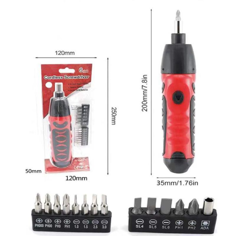 15 in One Small Dry Battery Type Household Manufacturer Electric Screwdriver Hardware Tools Mini Drill Combined Dry Battery Set