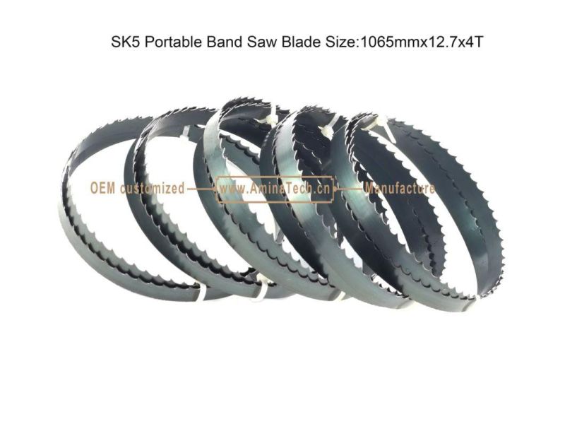 SK5 Portable Band Saw Blade Size:1065mmx12.7x4T,Cutting Wood