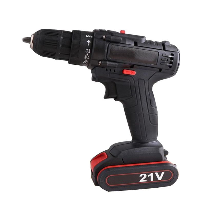 12V 21V Li-ion Battery Power Electric Drill Screwdriver Tool Set