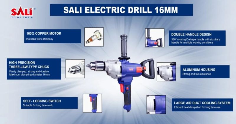 Sali 2116A 1200W Electric Drill