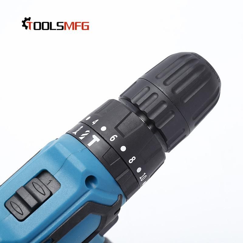 Toolsmfg 20V Cordless Combi Hammer Electric Drill