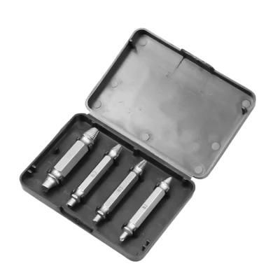 4PCS S2 Alloy Steel Broken Screw Extractor and Remover Set for Damaged Bolt
