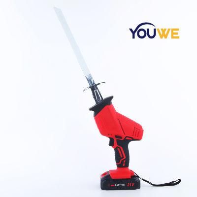 Metal Cutting Battery Reciprocating Electric Saw Tool Battery Reciprocating Saw Cordless Saw