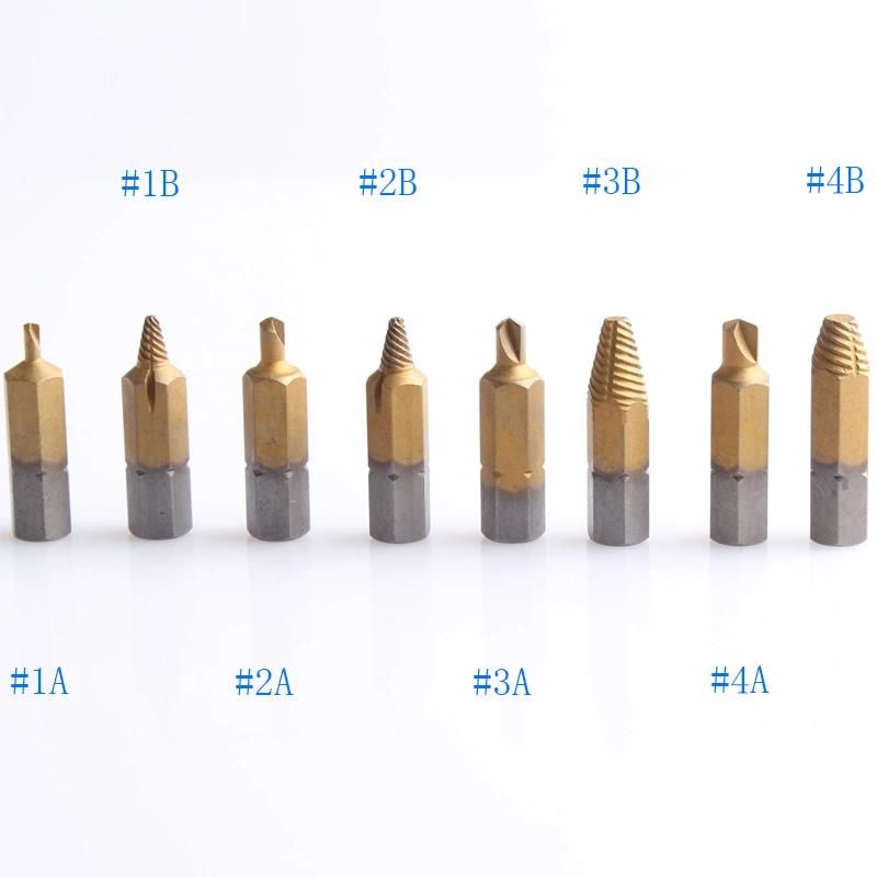 Screw Extractor-Separate Drilling Bits and Extracting Bits