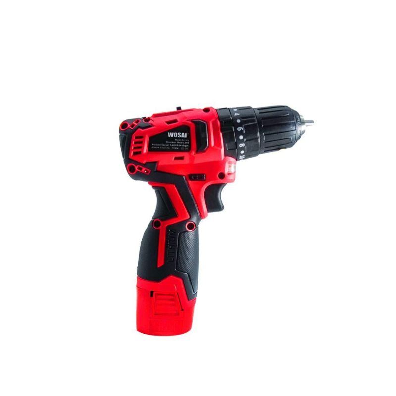Wosai 16V Cordless Mini Lithium-Ion Battery Electric Screwdriver Brushless Power Drills
