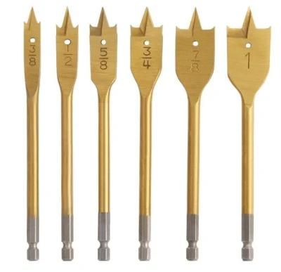 Spade Drill Bit Set- Paddle Flat Bits