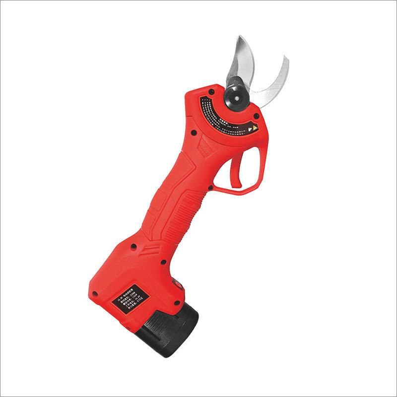 Cordless Hand Tool Electric Scisor Rechargeable Pruning Shears with 2 Batterries