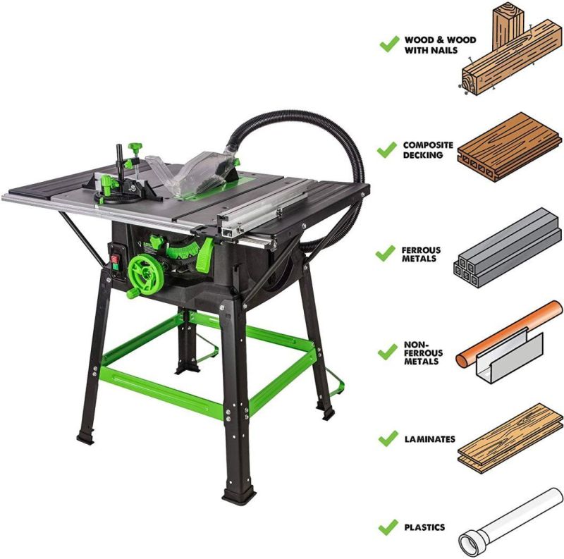 1600W Powerful Electric Table Saw -Planer