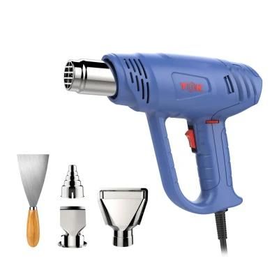 2000W Best Electric Shrink Wrap Heat Gun Adjustable Temperature to Remove Paint Hg5520