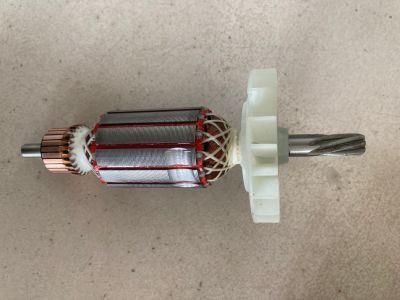 110V 220V Power Tool Spare Parts Armature Rotor for Rotary Hammer Gbh 2-26 Dre 7 Teeth
