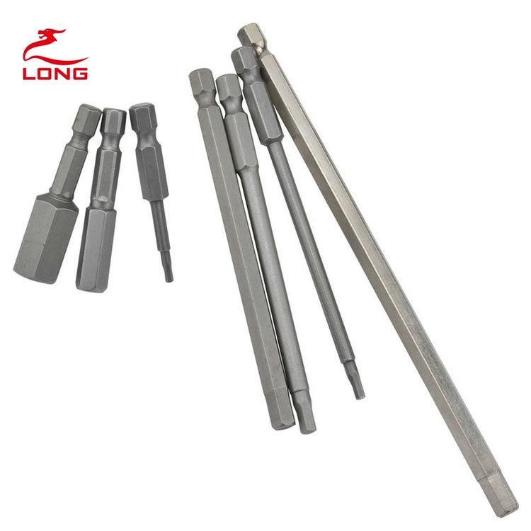 1/4" Hex Shank Single End Screwdriver Bits