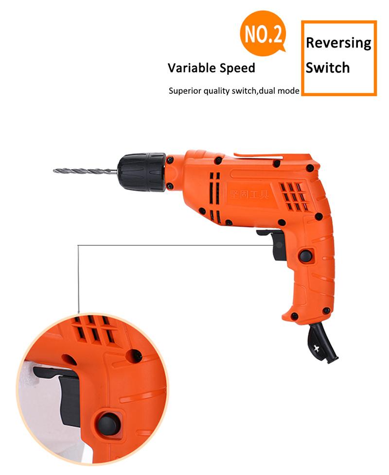 450W/10mm Kynko Power Tools/Variable Speed Electric Drill (6601)