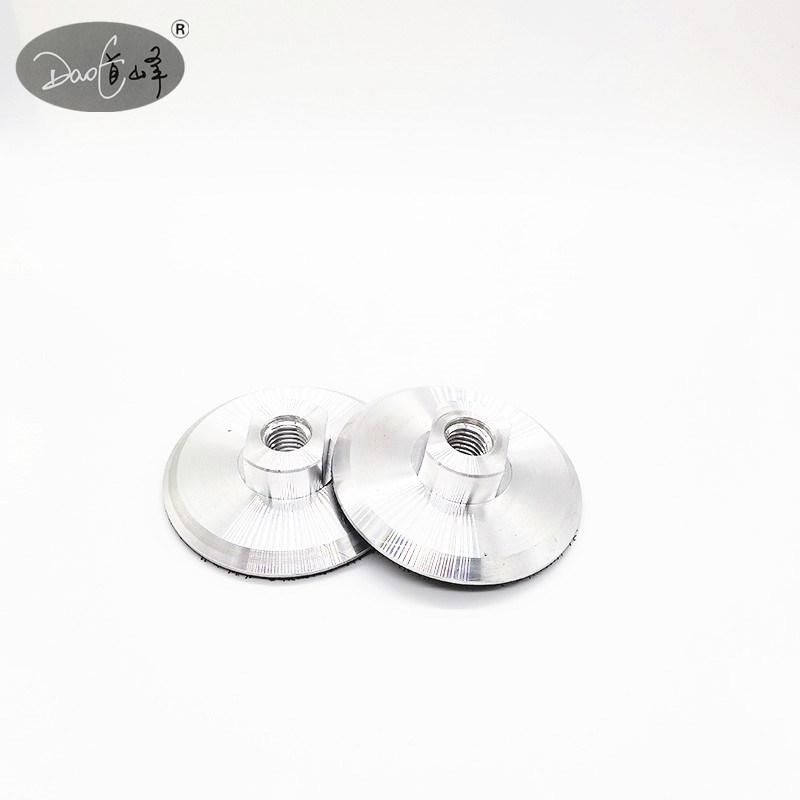 Daofeng 4inch 100mm Aluminium Backer for Diamond Polishing Pad