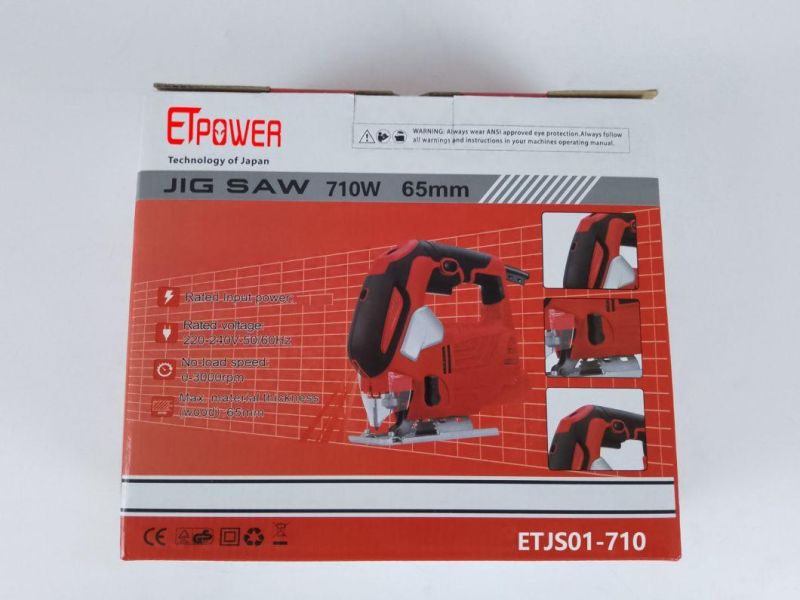 710W 3000spm Corded Jig Saw with Laser Guide