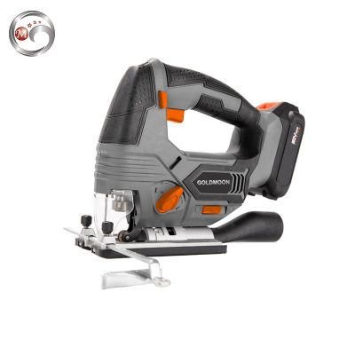 Goldmoon 20V Max Jigsaw with Battery and Charger, Blue