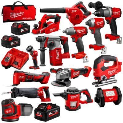 New Power Tools Milwaukees 2695-15 M18 18V Cordless Lithium-Ion Combo Tools Kits