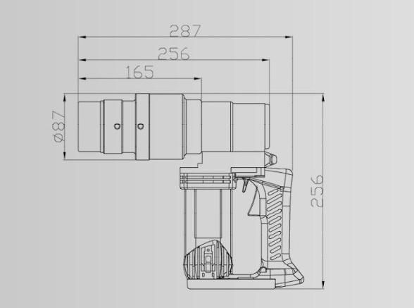 Hanpu Factory Price Electric Shear Wrench Tc Bolt Gun M30