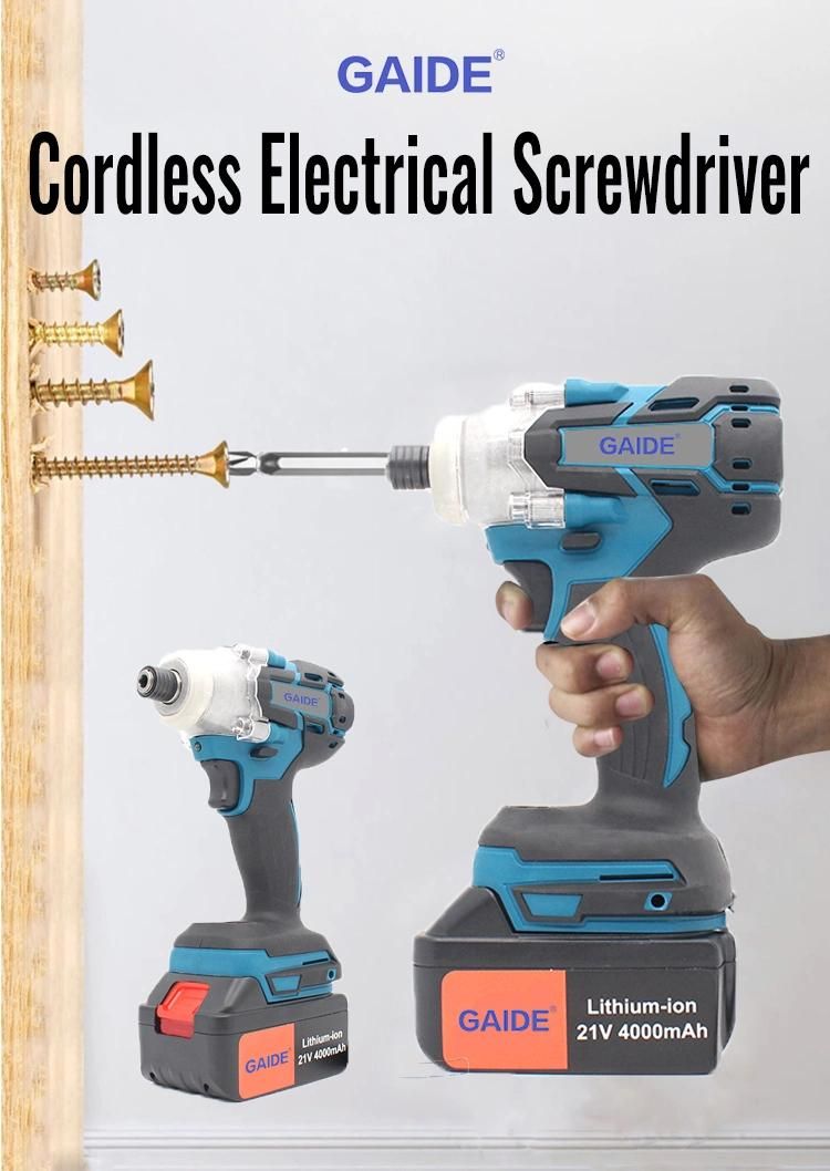 Brushless Impact Rechargeable Drill Driver