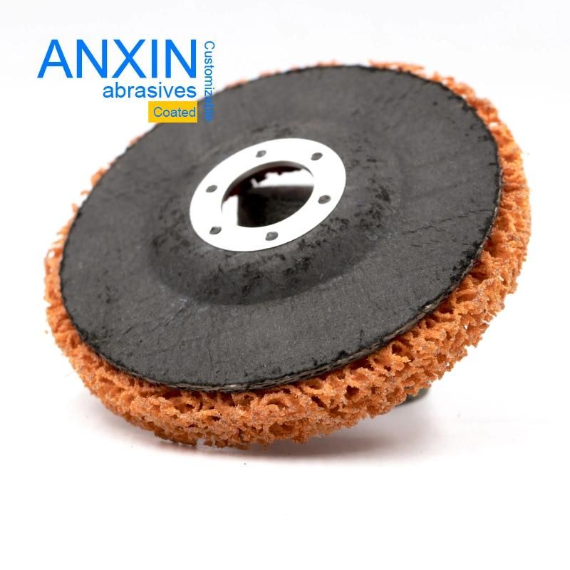 115*22mm No Ceramic Orange Color Strip It Flap Disc