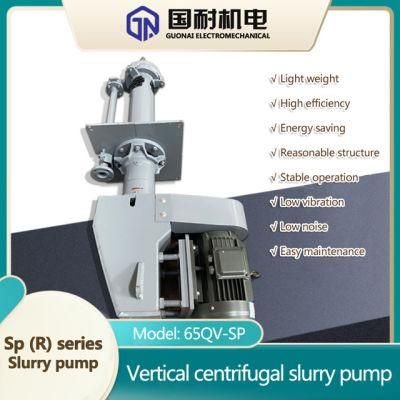 Good Quality Vertical Centrifugal Slurry Pump Mineral Processing Water Semi Submersible Sand Mud Sump Sp, Sp (R) Series