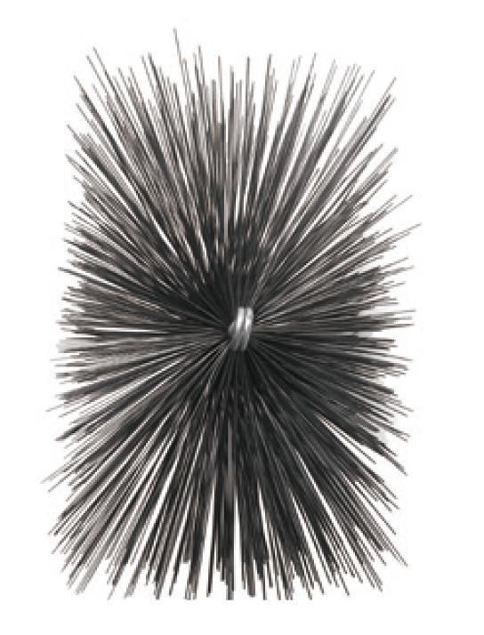 Chimney Brush -Rectangle Flap Steel Wire