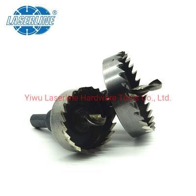 HSS Hole Saw for Iron and PVC Plate Metal Drilling