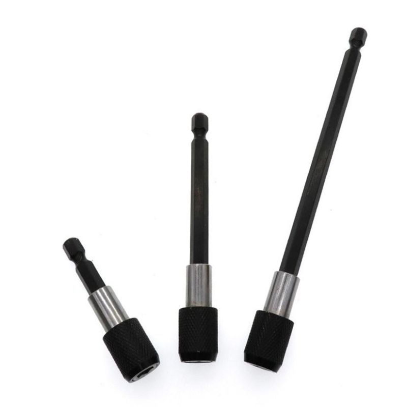 Extension Connecting Rod of Hand Drill 100mm Sleeve Adapter Self-Locking Extension Rod