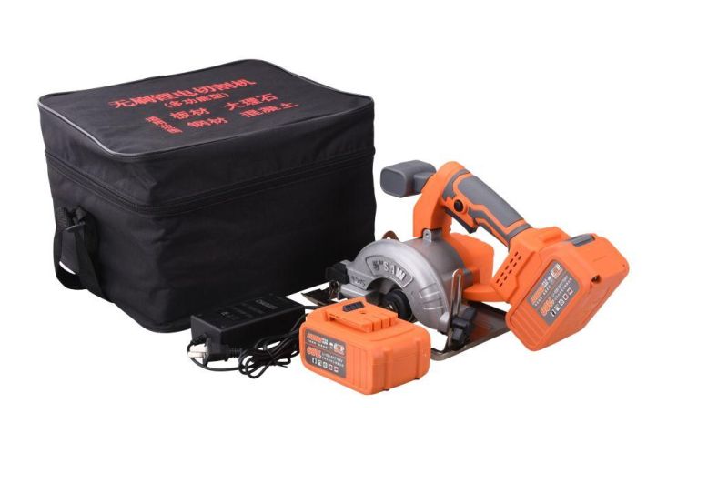 China OEM Portable Lithium Ion Electric Cordless Circular Saw