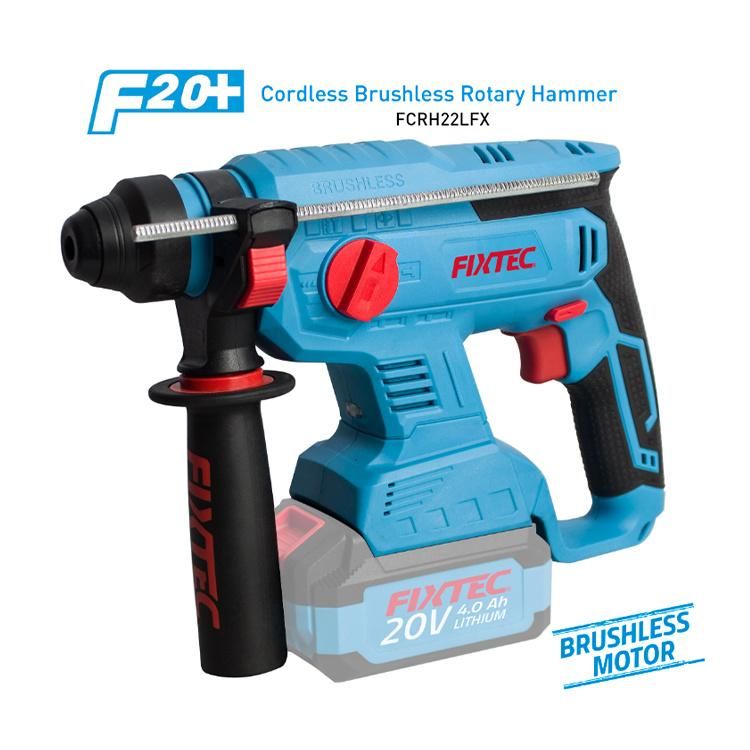 Fixtec 20V Cordless Drill Jack Hammer Hammer Drill Machine