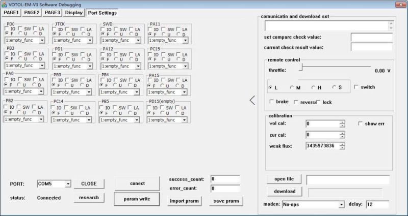 Motor Controller Foc Scooter Parameters Can Be Adjusted