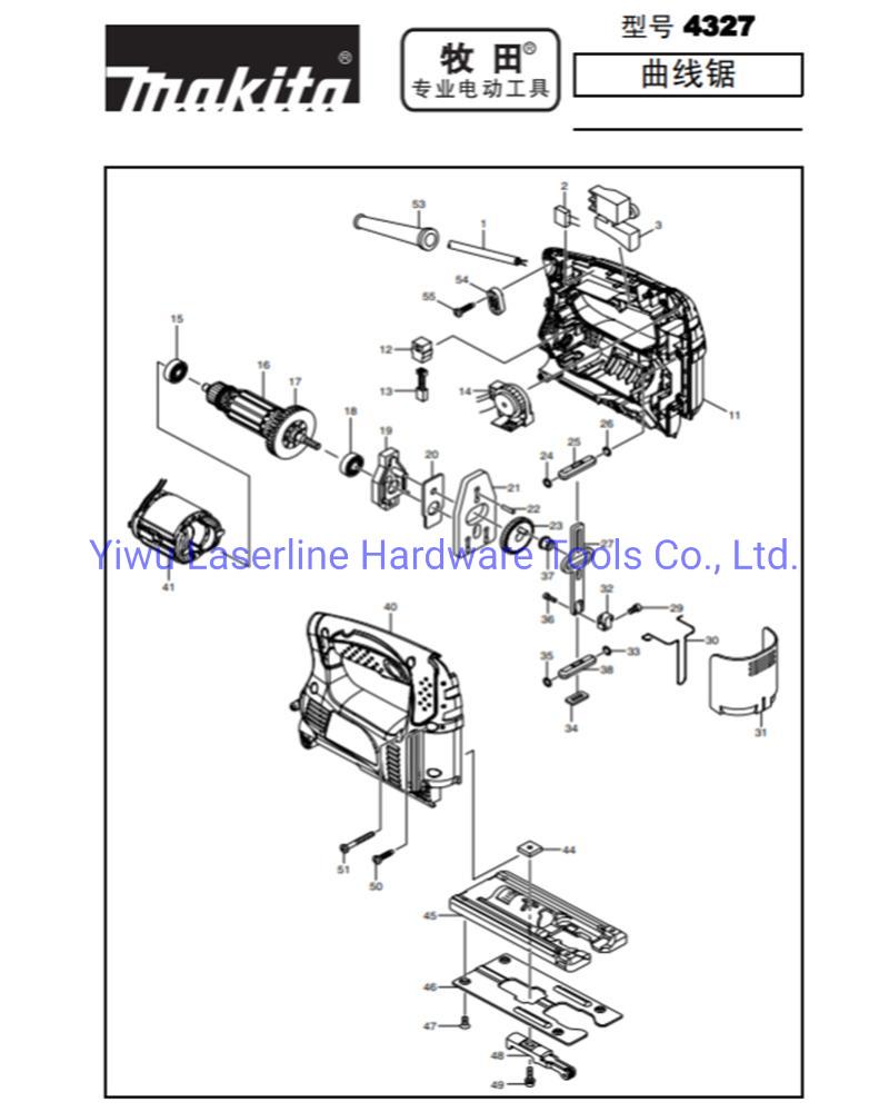 Original Makita Spare Part Armature for Makita 4327/4328