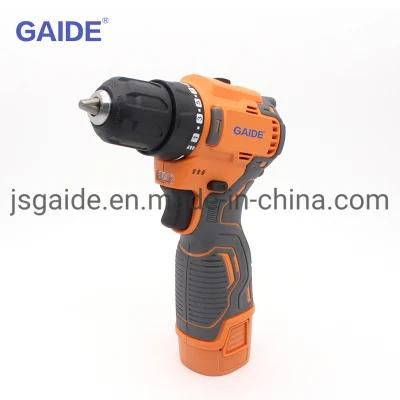 Gaide New Design Hot Selling Screw Electric Cordless Driver Drill