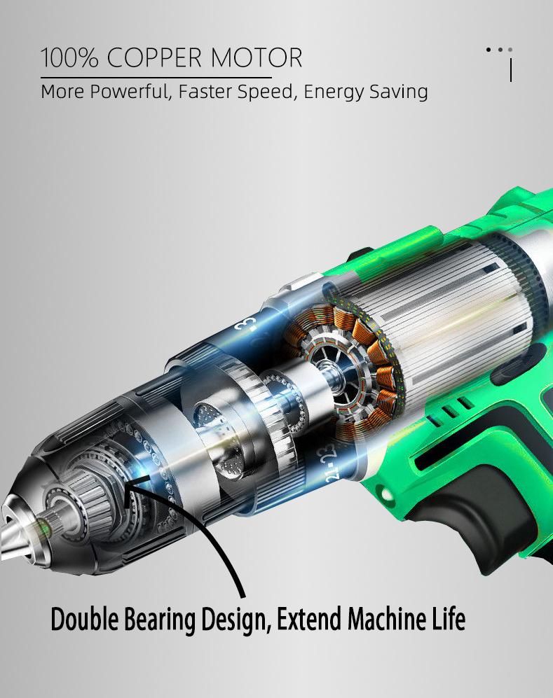 Werkin Lithium Battery Powered Electric Cordless Screwdriver Drill