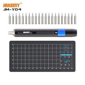 Jakemy Newly Designed 25 in 1 Dual Dynamics Precision Electric Screwdriver Tool Set with 21 Kinds of Cr-V Bits