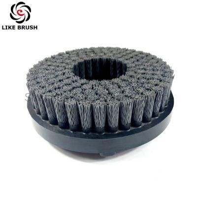 Diameter 150mm Straight Type Abrasive Wire DOT Style Disc Brushes