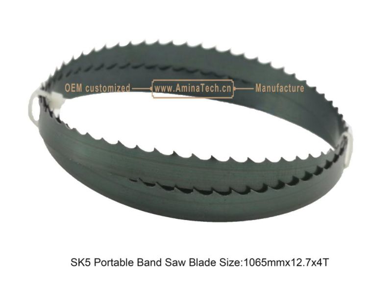 SK5 Portable Band Saw Blade Size:1065mmx12.7x4T,Cutting Wood