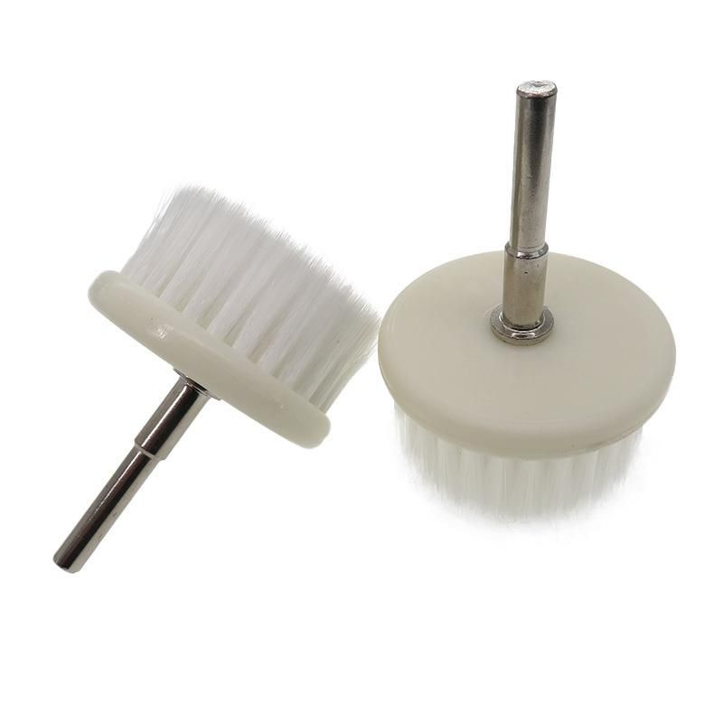 Electric Drill Brush 60mm White Nanowire Plastic Electric Drill Brush Head