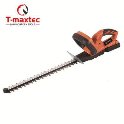 Anti-Blocking Function DC 21V Cordless Lithium Battery V Powered Hedge Trimmer TM-Lt21V603