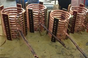 Induction Heating Coil for Cask Heating