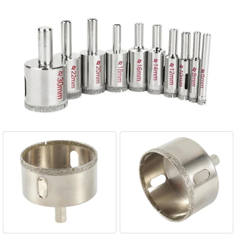 Diamond Drill Bit Tools Set 9 PCS Circular Core Hole Saw