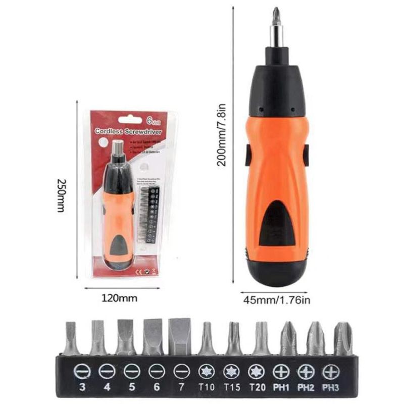 15 in One Small Dry Battery Type Household Manufacturer Electric Screwdriver Hardware Tools Mini Drill Combined Dry Battery Set