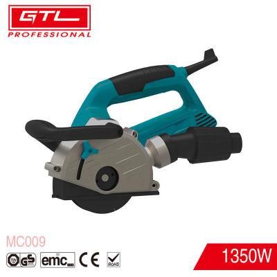 1350W Electric Wall Chaser 125mm Groove Cutter with Soft Start